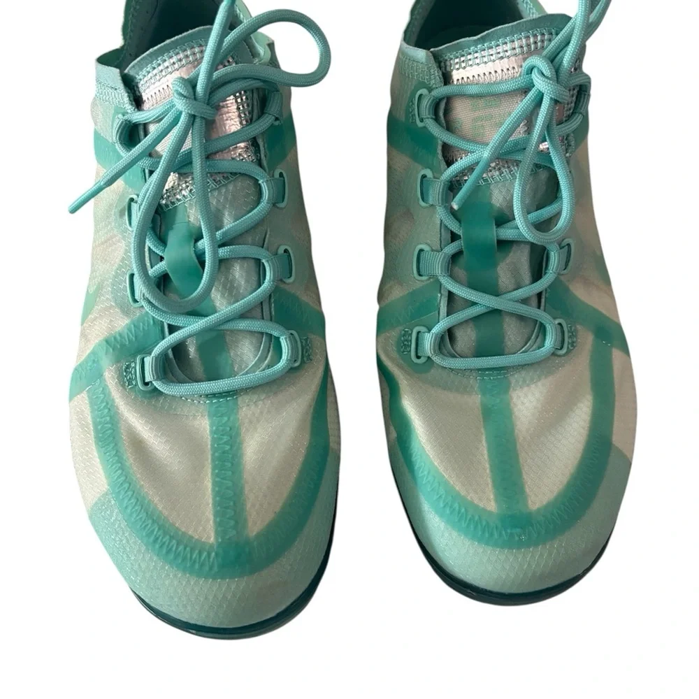 Nike Teal VaporMax Flyknit Shoes